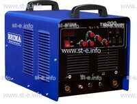 Универсальная установка аргонно-дуговой сварки BRIMA TIG 200 ac/dc - st-e.info - Махачкала
