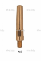 Наконечник М6*45*1,6 (для горелки qtb-500) Panasonic - st-e.info - Махачкала
