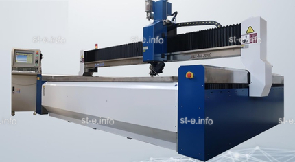 Станок гидроабразивной резки Waterjet-6020 (Рабочая зона 6000*2000м) - st-e.info - Махачкала